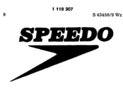 SPEEDO Logo (DPMA, 23.06.1986)