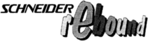 SCHNEIDER rebound Logo (DPMA, 09.07.1993)