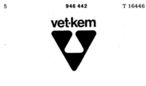 vet-kem Logo (DPMA, 01.10.1974)