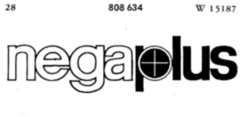 negaplus Logo (DPMA, 16.05.1963)