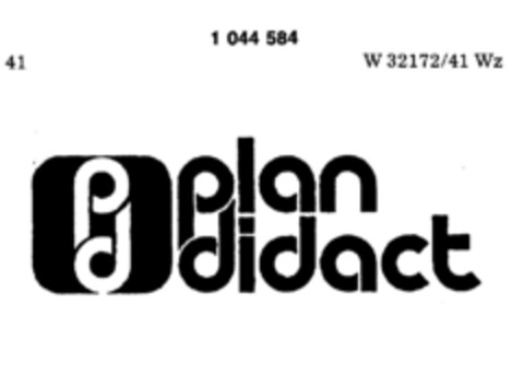 pd plan didact Logo (DPMA, 16.02.1982)