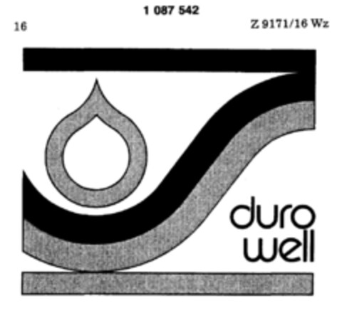 duro well Logo (DPMA, 27.06.1985)