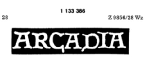 ARCADIA Logo (DPMA, 02.05.1988)