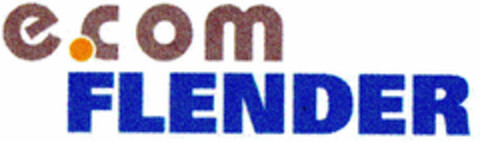 e.com FLENDER Logo (DPMA, 01/18/2001)