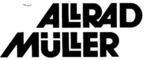 ALLRAD MÜLLER Logo (DPMA, 12/21/2001)