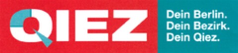 QIEZ Dein Berlin. Dein Bezirk. Dein Qiez. Logo (DPMA, 23.02.2012)