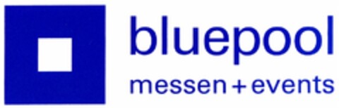 bluepool messen + events Logo (DPMA, 28.04.2012)