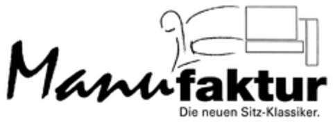 Manufaktur Die neuen Sitz-Klassiker. Logo (DPMA, 04/01/2015)