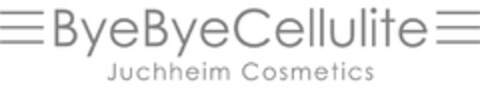 ByeByeCellulite Juchheim Cosmetics Logo (DPMA, 25.08.2015)