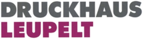 DRUCKHAUS LEUPELT Logo (DPMA, 07/08/2016)