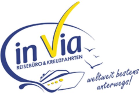 in Via REISEBÜRO & KREUZFAHRTEN Logo (DPMA, 30.03.2017)