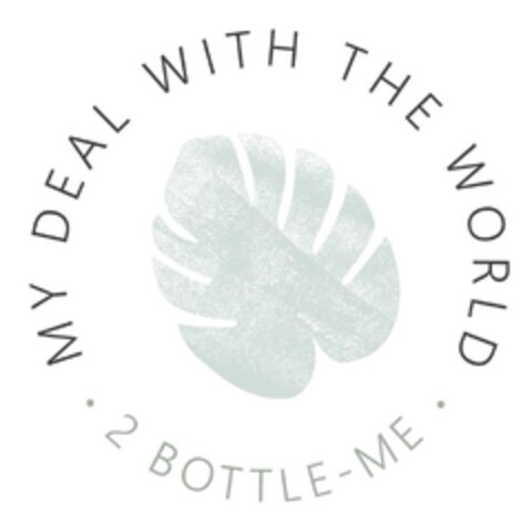 MY DEAL WITH THE WORLD · 2 BOTTLE-ME · Logo (DPMA, 05/24/2018)