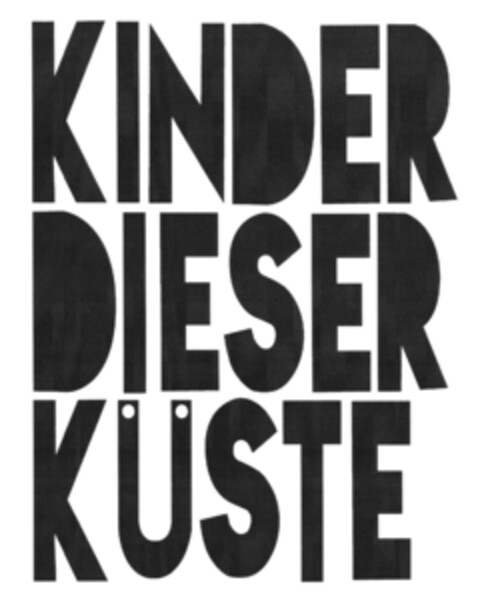 KINDER DIESER KÜSTE Logo (DPMA, 09/18/2020)