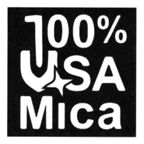 100% USA Mica Logo (DPMA, 28.01.2021)