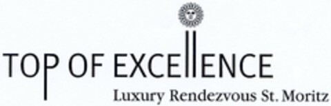 TOP OF EXCELLENCE Luxury Rendezvous St. Moritz Logo (DPMA, 04.05.2004)