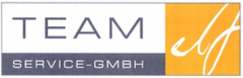 TEAM elf SERVICE-GMBH Logo (DPMA, 08/16/2004)