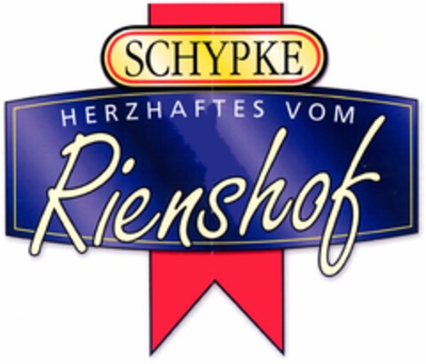 SCHYPKE HERZHAFTES VOM Rienshof Logo (DPMA, 16.12.2004)