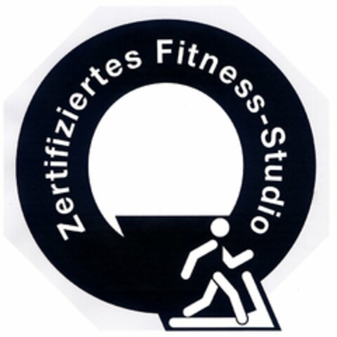 Q Zertifiziertes Fitness-Studio Logo (DPMA, 18.07.2005)