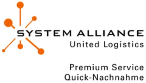 SYSTEM ALLIANCE United Logistics Premium Service Quick-Nachnahme Logo (DPMA, 21.12.2006)