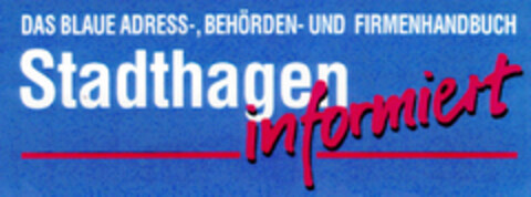 Stadthagen informiert Logo (DPMA, 09.06.1995)