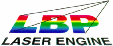 LBP LASER ENGINE Logo (DPMA, 03.07.1995)