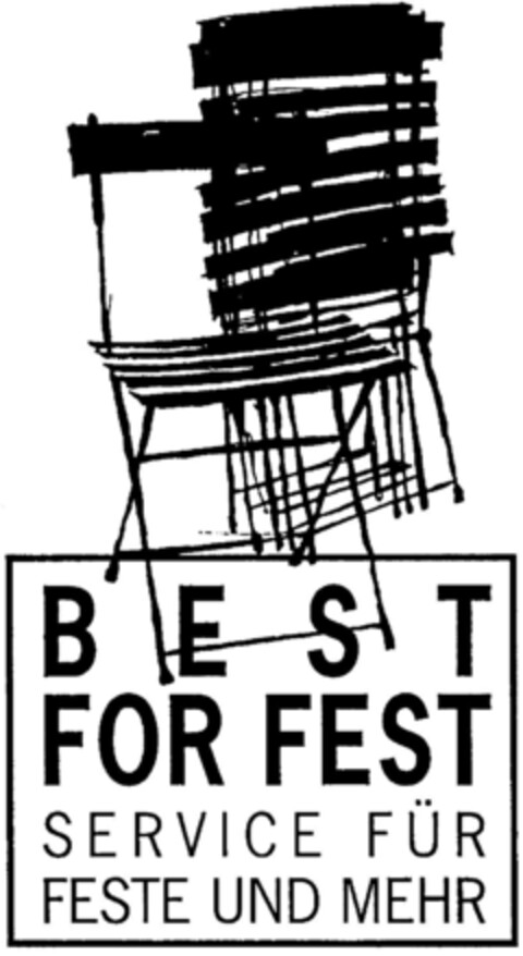 BEST FOR FEST  SERVICE FÜR FESTE UND MEHR Logo (DPMA, 29.07.1995)