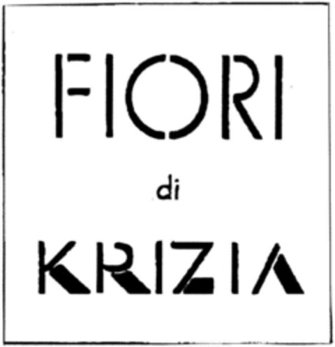 FIORI di KRIZIA Logo (DPMA, 24.08.1995)