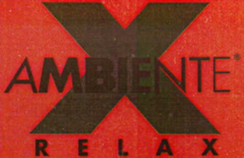 AMBIENTE RELAX Logo (DPMA, 24.01.1996)