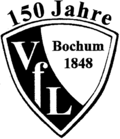 150 Jahre VfL Bochum 1848 Logo (DPMA, 03/21/1996)