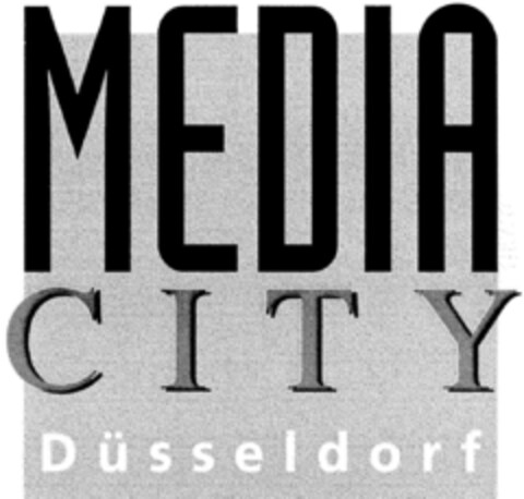 MEDIA CITY Düsseldorf Logo (DPMA, 09/03/1997)