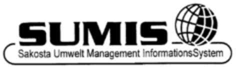 SUMIS Sakosta Umwelt Management InformationsSystem Logo (DPMA, 15.12.1999)