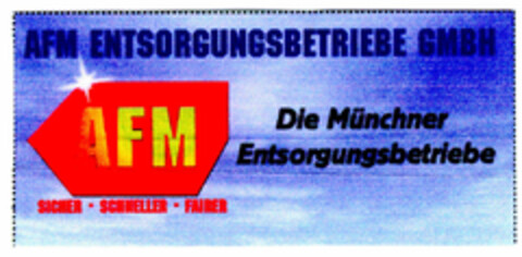 AFM Die Münchner Entsorgungsbetriebe Logo (DPMA, 12/24/1999)