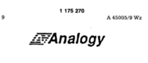 Analogy Logo (DPMA, 08/06/1988)