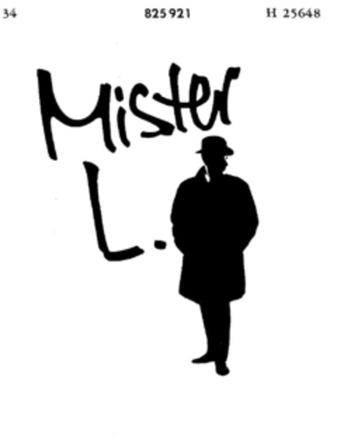 Mister L. Logo (DPMA, 22.10.1964)