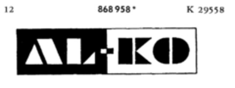 AL-KO Logo (DPMA, 20.02.1969)