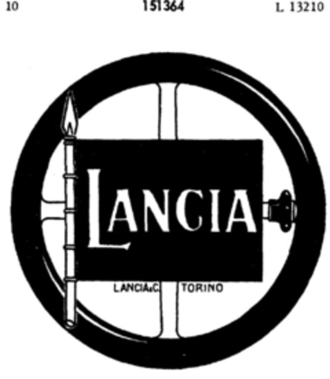 LANCIA Logo (DPMA, 01.06.1911)