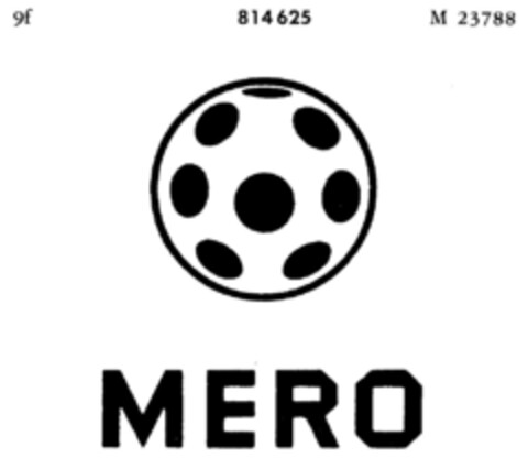 MERO Logo (DPMA, 11.12.1964)