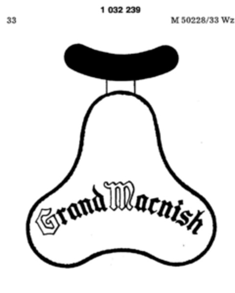 Grand Macnish Logo (DPMA, 21.08.1981)