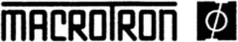 MACROTRON Logo (DPMA, 18.12.1992)