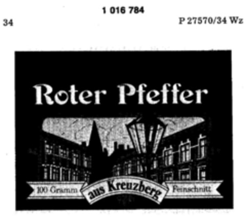 Roter Pfeffer aus Kreuberg Logo (DPMA, 10.09.1980)