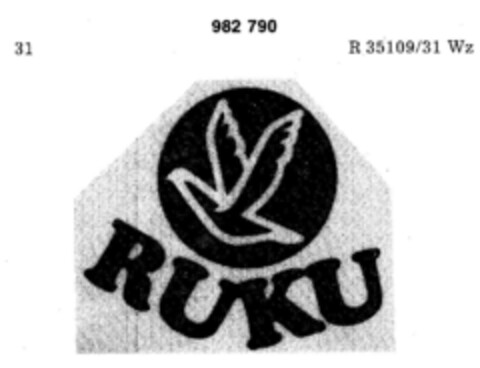 RUKU Logo (DPMA, 15.04.1978)