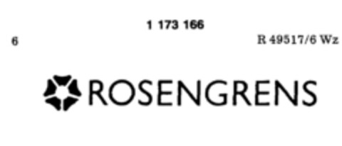 ROSENGRENS Logo (DPMA, 19.06.1990)