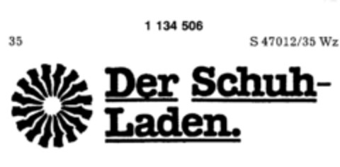 Der Schuh-Laden Logo (DPMA, 26.07.1988)