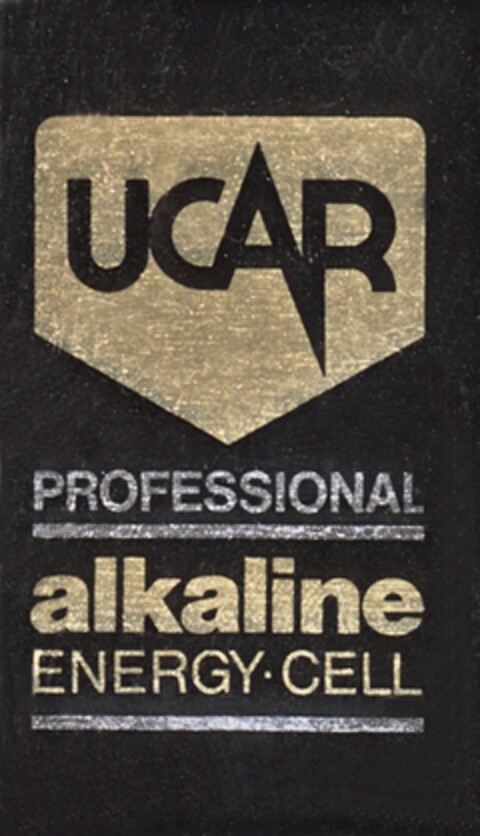 UCAR PROFESSIONAL Logo (DPMA, 16.07.1975)