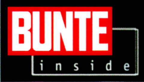 BUNTE inside Logo (DPMA, 14.04.2000)