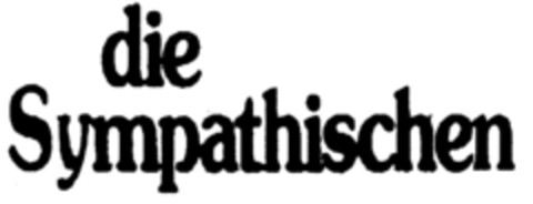 die Sympathischen Logo (DPMA, 04.07.2000)