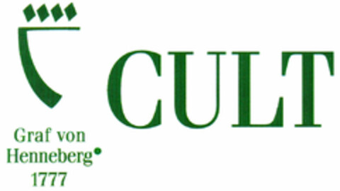 CULT Graf von Henneberg. 1777 Logo (DPMA, 20.07.2000)
