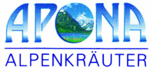 APONA ALPENKRÄUTER Logo (DPMA, 27.07.2000)