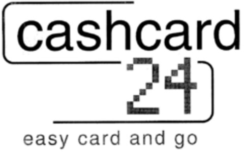 cashcard 24 easy card and go Logo (DPMA, 20.09.2001)