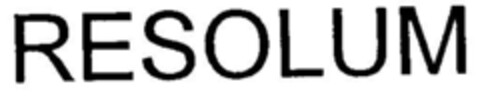 RESOLUM Logo (DPMA, 20.12.2001)
